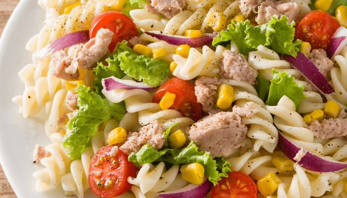 Salada de Macarrão Com Atum Salada de Macarrão Com Atum