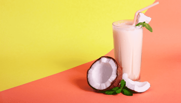 Drink Sem Álcool de Abacaxi com Coco