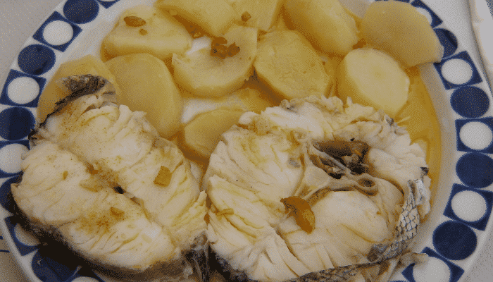 Filé de Merluza com Batatas