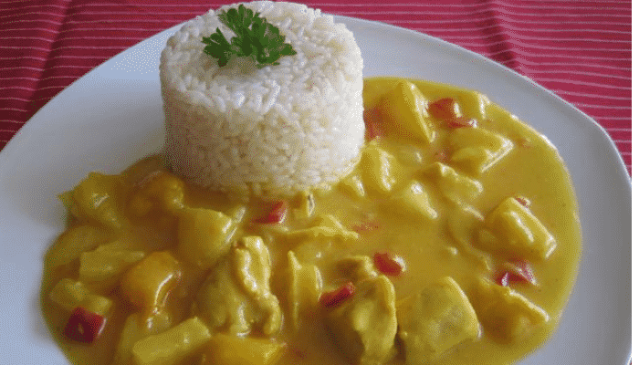 Frango ao Curry