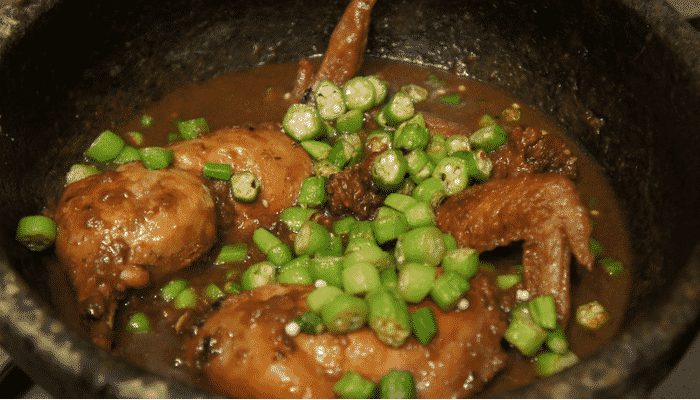 Frango com Quiabo