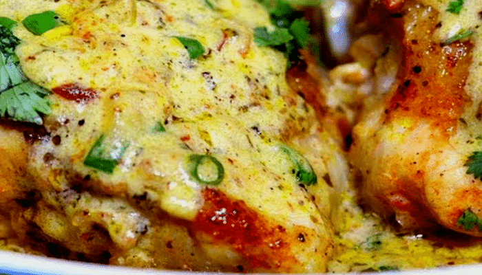 Frango Com Molho Cremoso