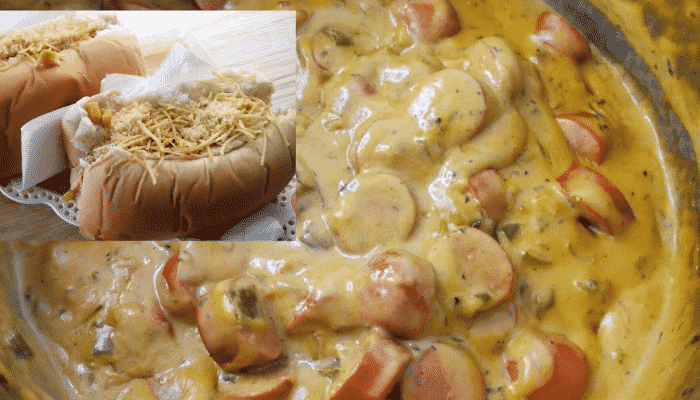 Molho de Cachorro-Quente com Creme de Leite