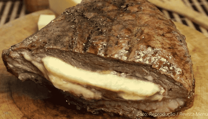 Picanha Recheada com Queijo