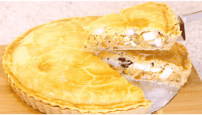 Torta Salgada de Palmito