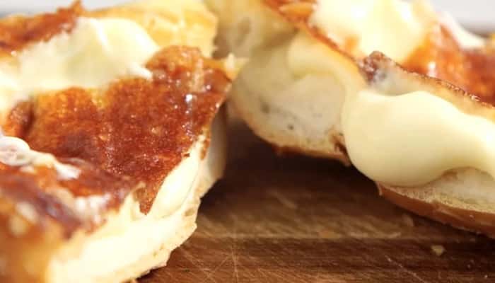 5 Receitas de Café da Manhã - Pão na Chapa com Catupiry