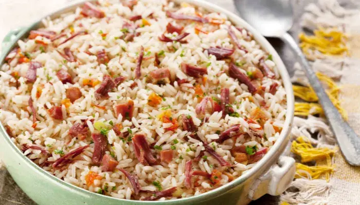 Arroz Com Carne Seca