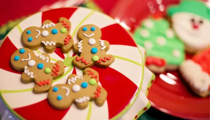 Biscoitos de Gengibre Para o Natal