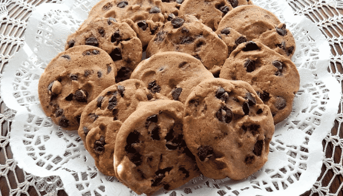 Cookie Com Gotas de Chocolate