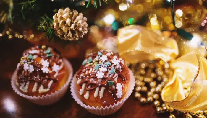 Cupcake de Natal