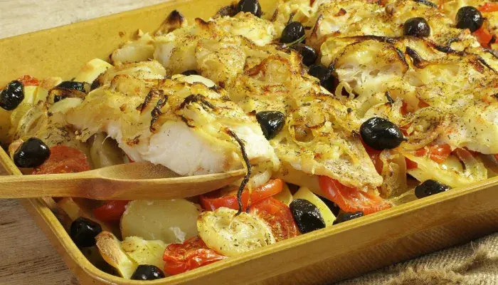 Filé de Merluza ao Forno