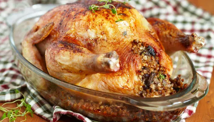 Frango de Natal Recheado
