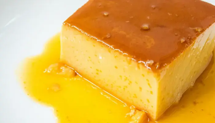 Pudim de Natal Sem Lactose