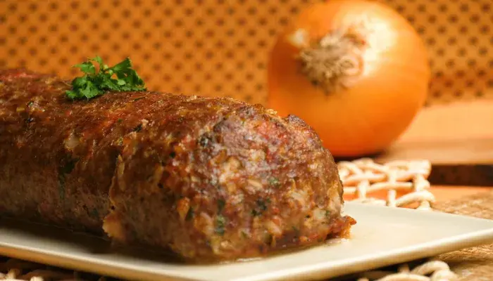 Rocambole de Carne Moída