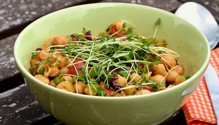 Salada de Grão de Bico