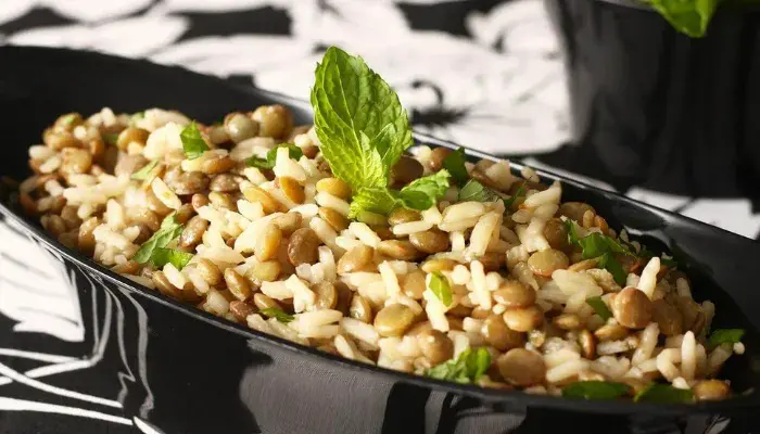 Arroz Com Lentilha