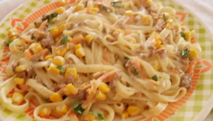 Macarrão Com Creme de Leite