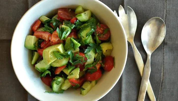 Salada de Abacate