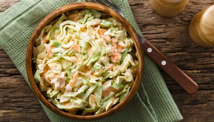 Salada de Repolho Com Abacaxi
