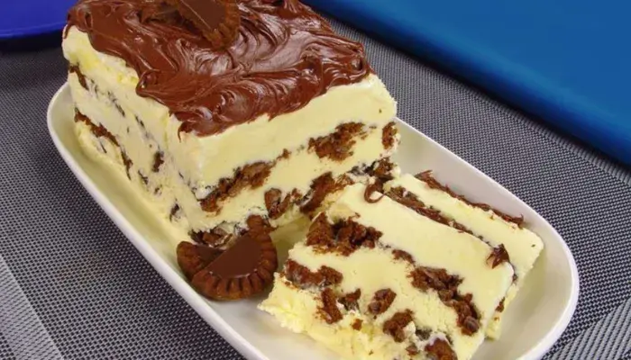 Torta de Sorvete Com Nutella