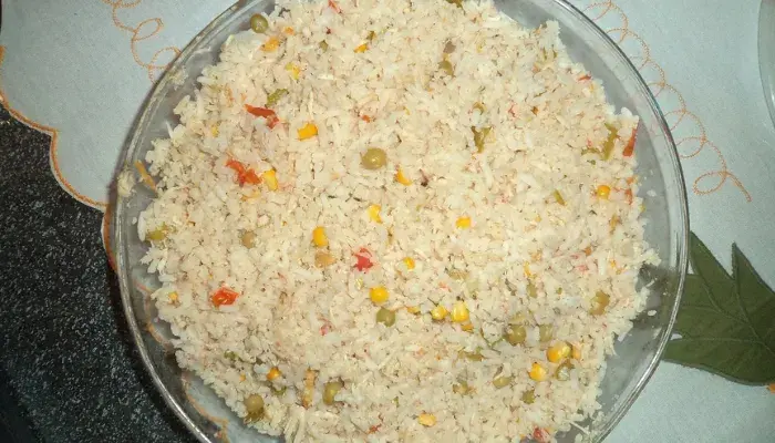 Arroz Com Frango Desfiado