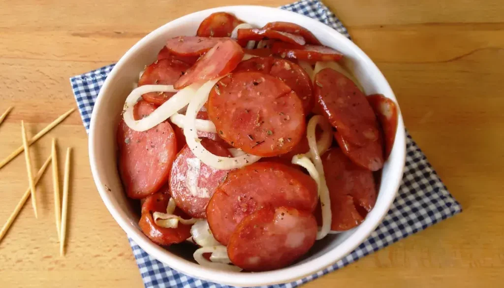 Calabresa Acebolada