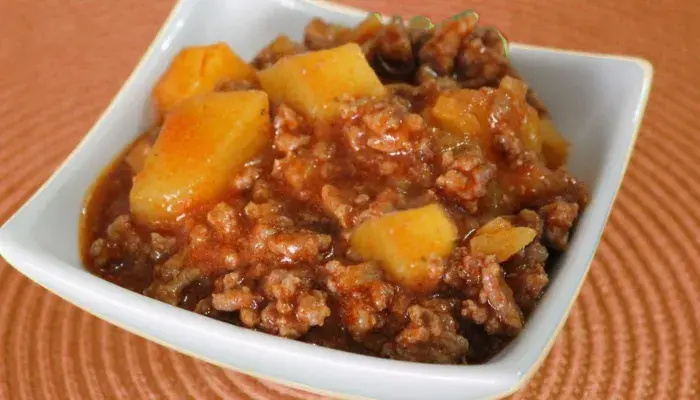 Carne Moída Com Batata