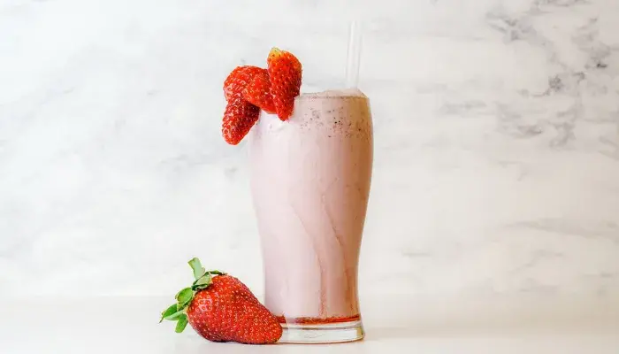 Milk Shake de Morango