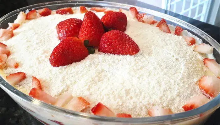 Pavê de Morango