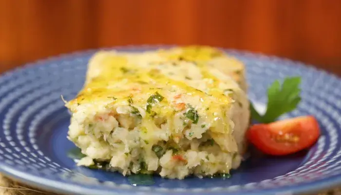 Suflê de Bacalhau