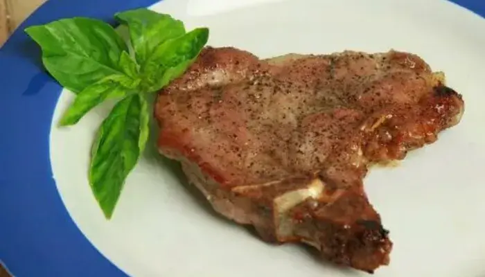 Bisteca de Porco no Forno