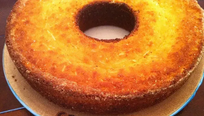 Bolo de Mandioca Crua