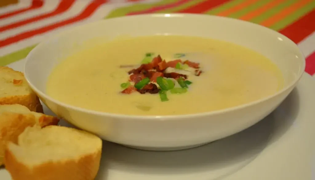 Caldo de Batata Com Bacon