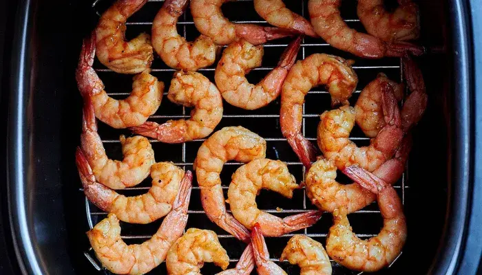 Camarão na Airfryer