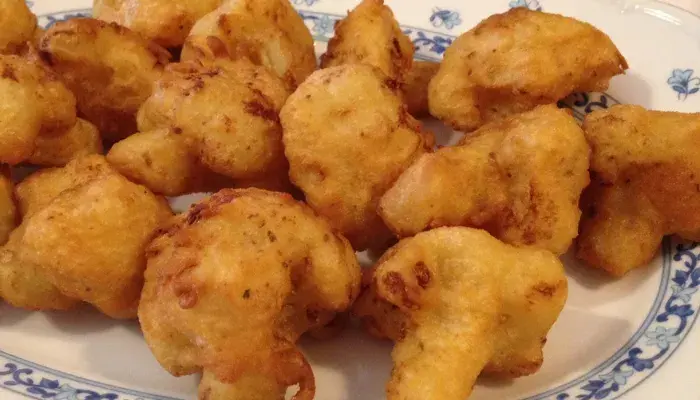 Couve Flor à Milanesa