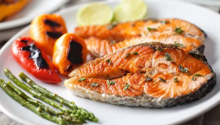 Salmão Frito