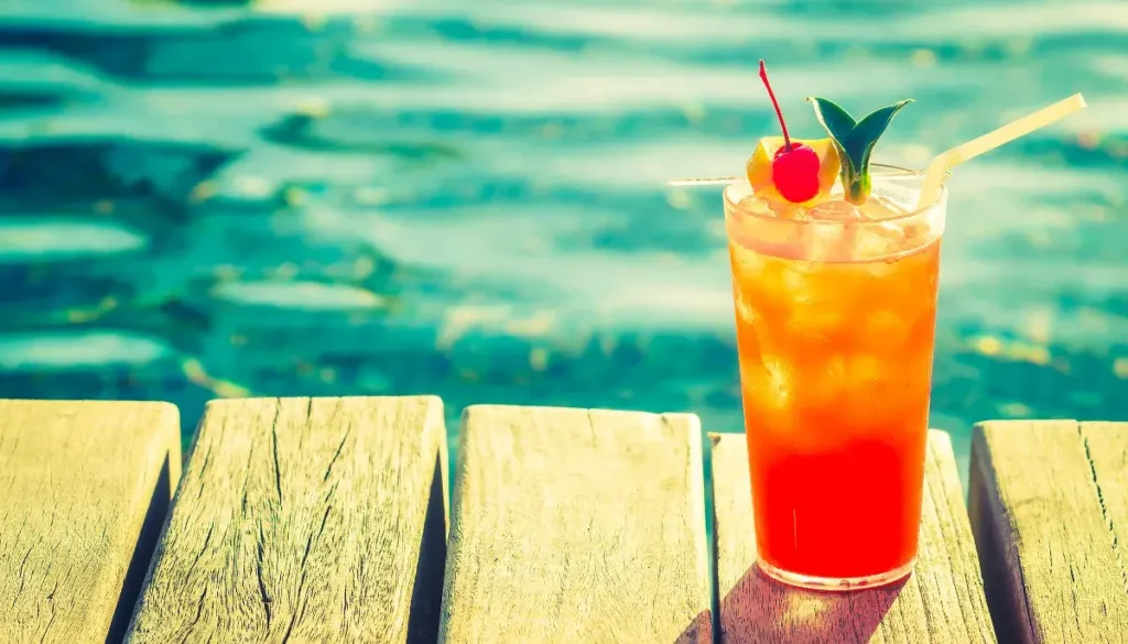 Coquetel de Frutas Com Vodka