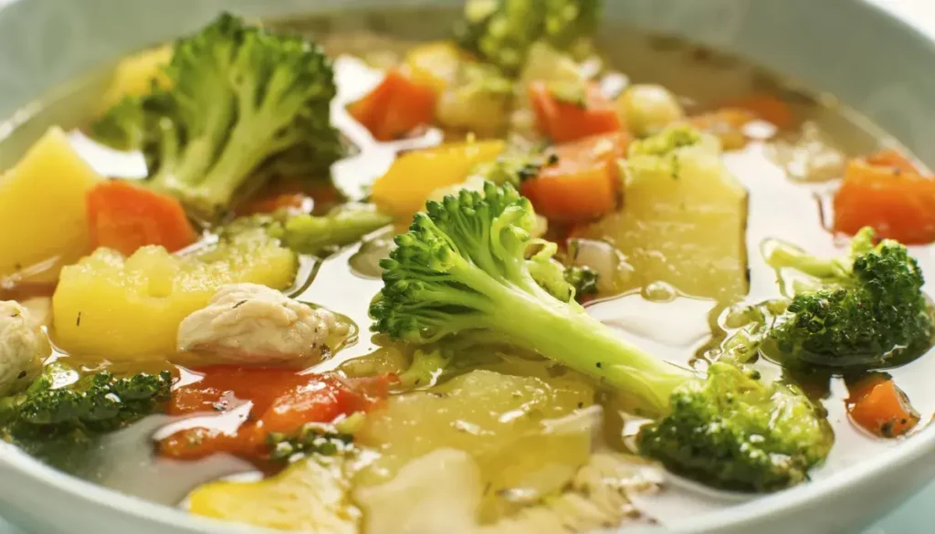 Sopa de Frango Com Legumes