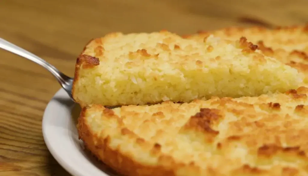 Bolo de Aipim Com Coco