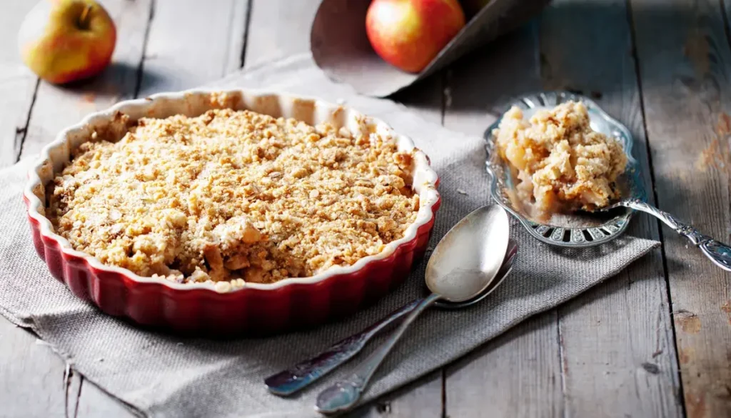 Crumble de Maça