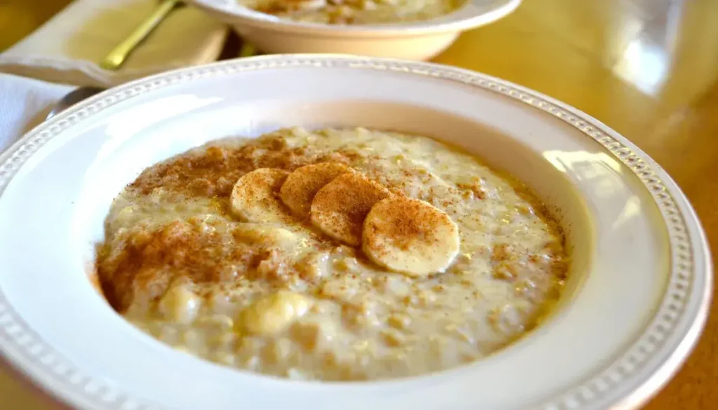Mingau de Aveia Com Banana
