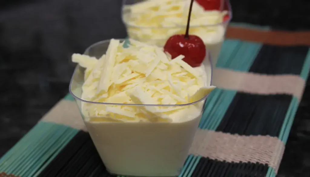 Mousse de Chocolate Branco