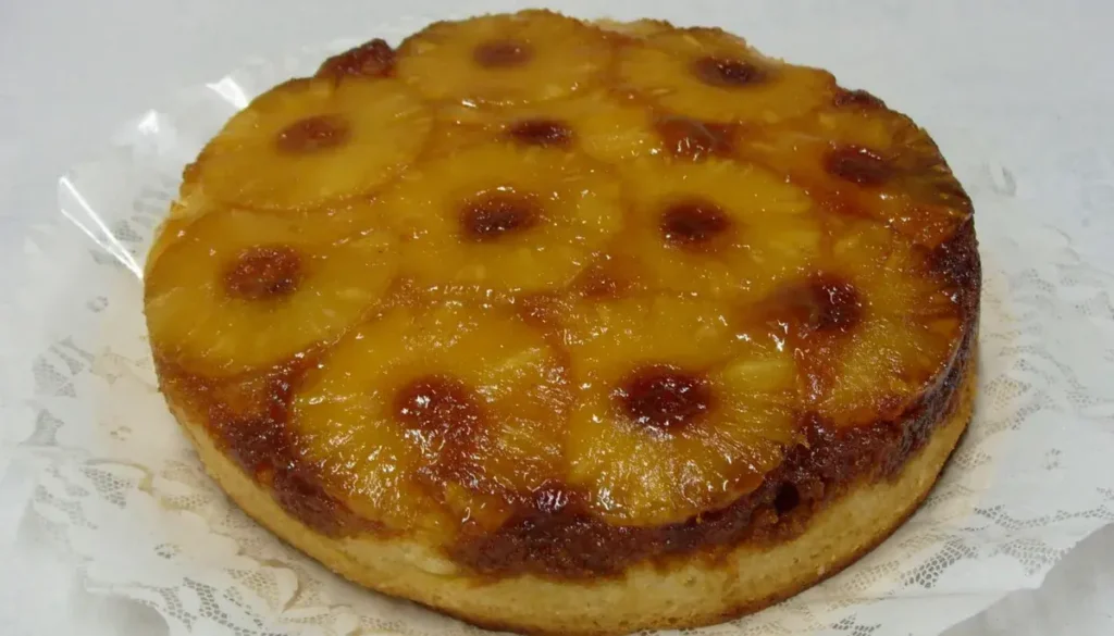 Torta de Abacaxi Simples