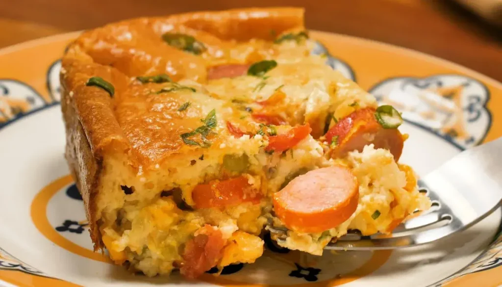 Torta de Salsicha Simples