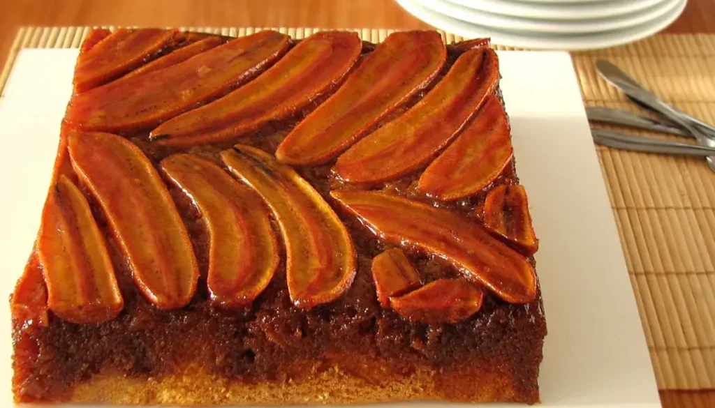 Bolo de Banana de Liquidificador