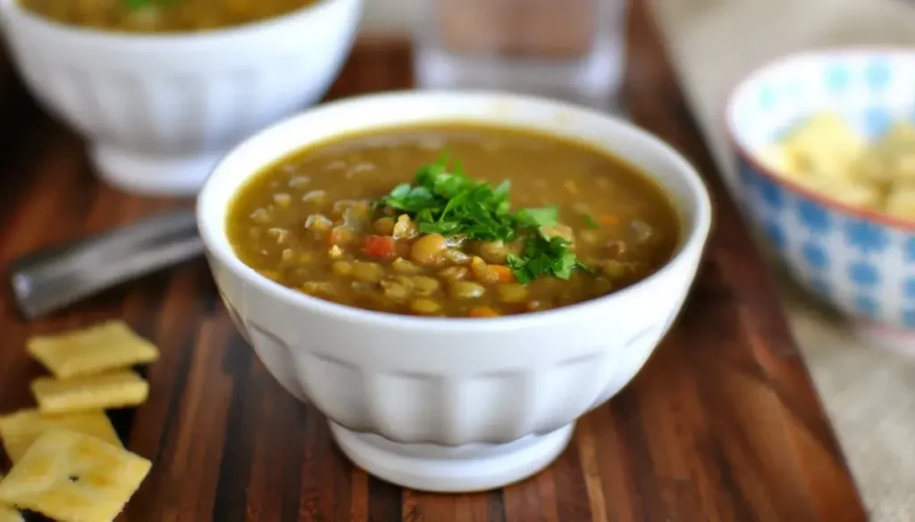 Sopa de Lentilha Simples