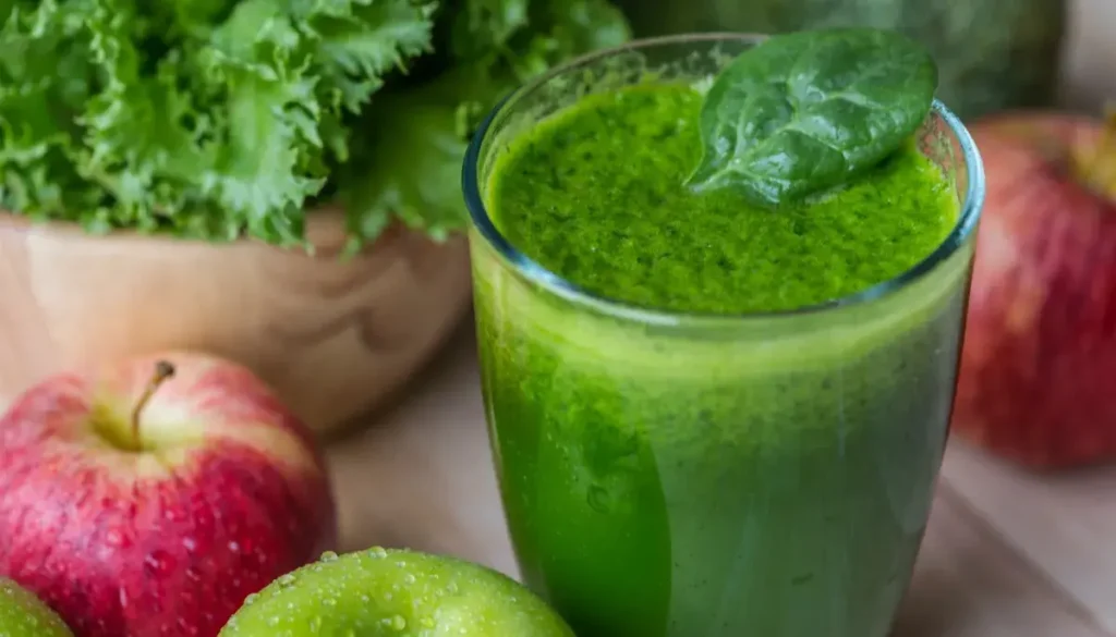 Suco Detox de Couve