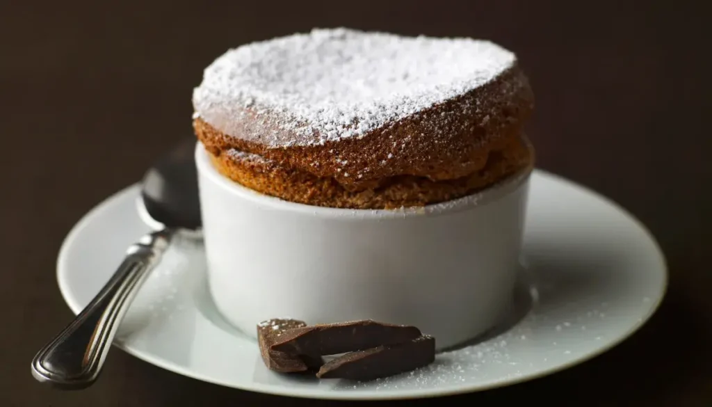 Suflê de Chocolate Fit
