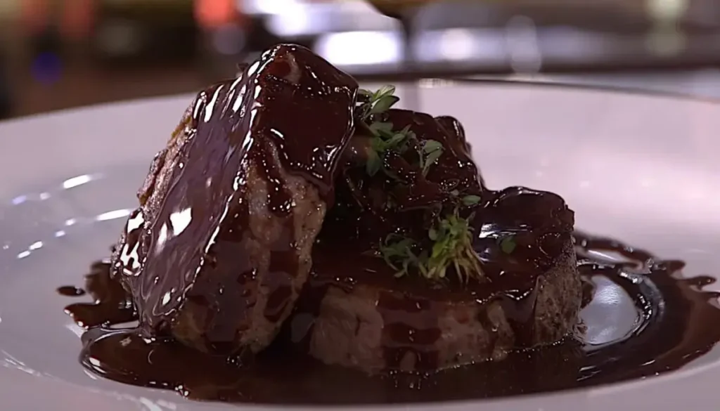 Filé Mignon ao Molho de Chocolate